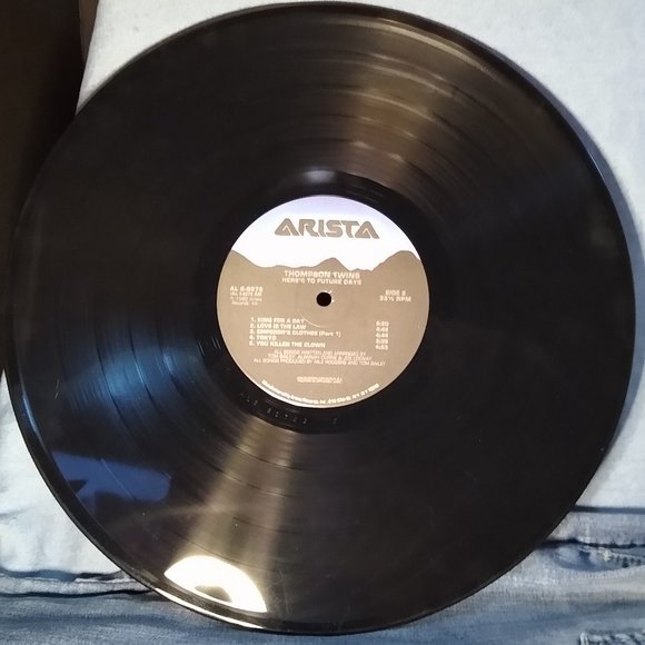 Thompson Twins Here's To Future Days 1985 Vinyl Record - Picture 4 of 4